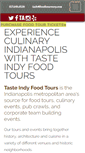 Mobile Screenshot of indianapolisfoodtours.com